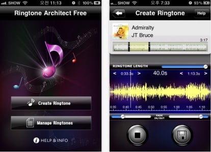 Ringtone Architect, una nuova applicazione gratuita per creare suonerie per iPhone