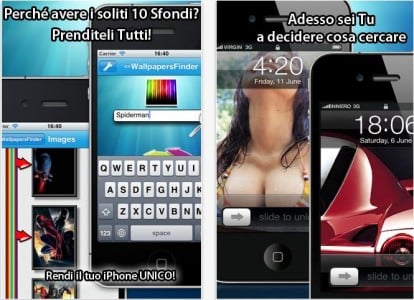 TrovaSfondi, un nuovo modo per trovare e scaricare sfondi su iPhone e iPod Touch