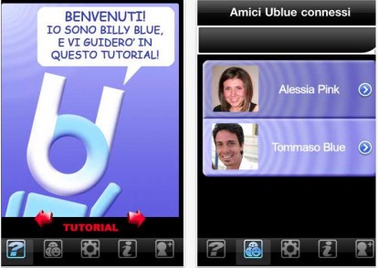 Ublue, il social network con il Bluetooth