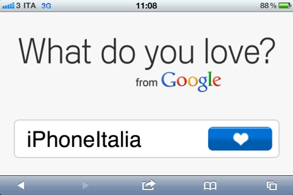 What do you Love?: Google introduce un nuovo servizio per la ricerca sul web