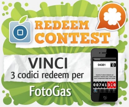 CONTEST: vinci 3 codici redeem per FotoGas [VINCITORI]