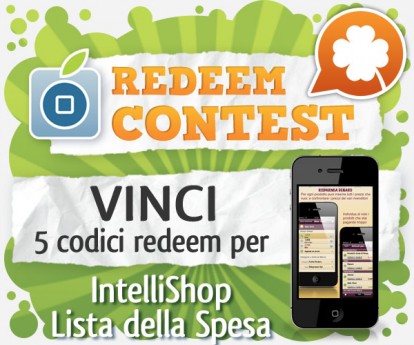 CONTEST: vinci 5 codici redeem per IntelliShop – Lista della Spesa [VINCITORI]