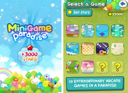 MiniGame Paradise, il “paradiso” dei minigiochi sbarca su iPhone!