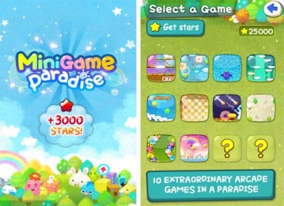 MiniGame Paradise, il “paradiso” dei minigiochi sbarca su iPhone!