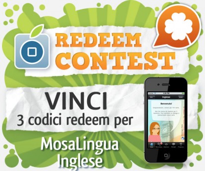 CONTEST: vinci 3 codici redeem per MosaLingua Inglese [VINCITORI]