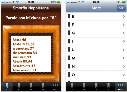 Scopri quali numeri corrispondono agli oggetti dei tuoi sogni con Smorfia Napoletana per iPhone