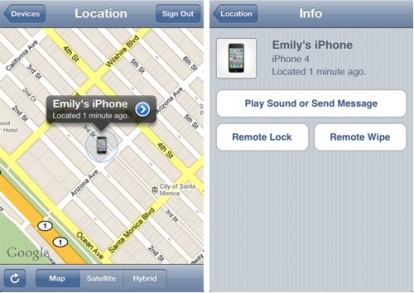 “Trova il mio iPhone” si aggiorna alla versione 1.2.1