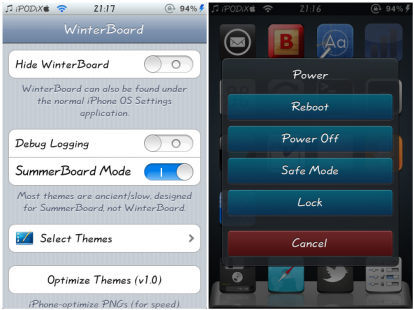 GUIDA: come rendere funzionante WinterBoard su iOS 5 jailbroken
