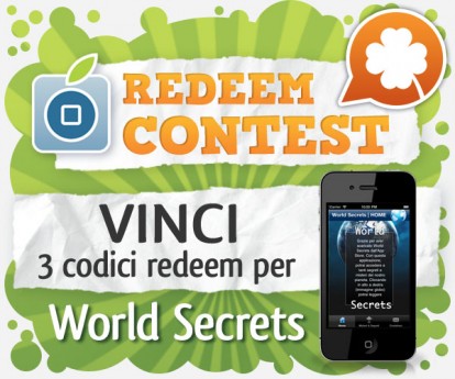 CONTEST: vinci 3 codici redeem per World Secrets [VINCITORI]