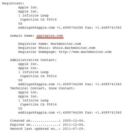 Applepico.com appartiene ad Apple: cosa si nasconde dietro questo dominio?