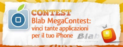 Blab MegaContest: vinci tante applicazioni per il tuo iPhone [VINCITORI]