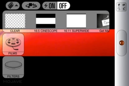 CineCam: per filmare direttamente da iPhone e applicare effetti