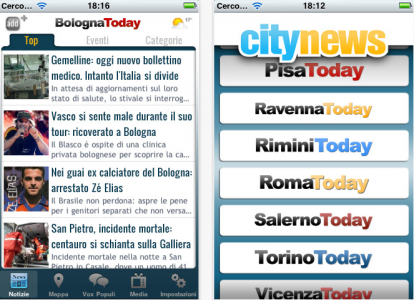 CityNews, l’app gratuita con le notizia sulla tua città