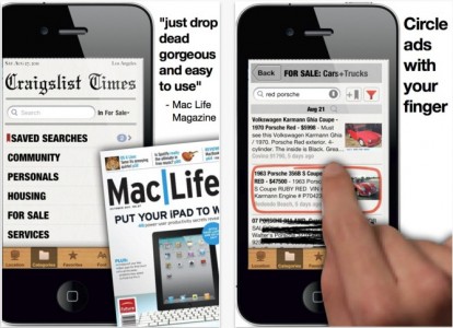 Craiglist for iPhone, l’applicazione dedicata al noto sito di annunci