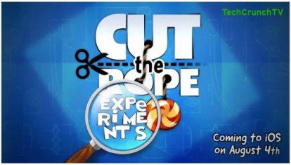 Arriva su App Store Cut The Rope 2 Experiments!