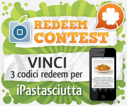 CONTEST: vinci 3 codici redeem per iPastasciutta [VINCITORI]