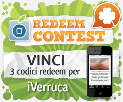 CONTEST: vinci 3 codici redeem per iVerruca [VINCITORI]