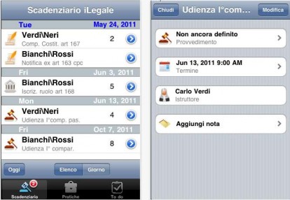 iLegale, l’agenda legale del 2011