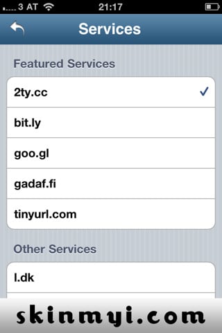 Shortener, un’ottima applicazione per creare URL abbreviati [Cydia]