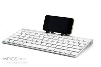 WINGstand, la tastiera in stile Mac per iPhone