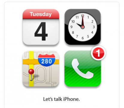 Quattro icone e tre parole: Apple annuncia così l’evento dedicato alla sua nuova punta di diamante