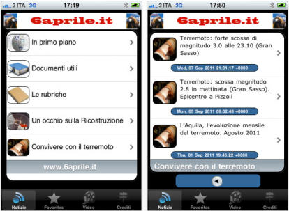 6aprile.it, l’applicazione ufficiale disponibile su App Store