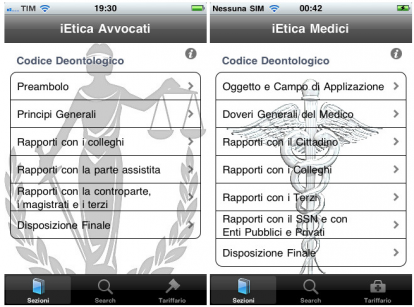 iEtica Avvocati e iEtica Medici, due app per i professionisti del settore