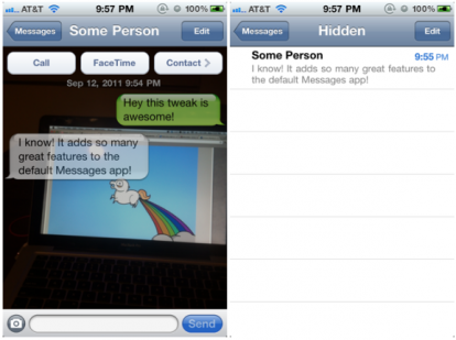 BeyondSMS, tante funzioni aggiuntive per l’applicazione Messaggi [Cydia]