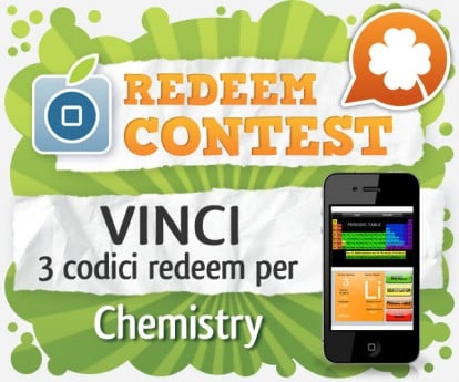 CONTEST: vinci 3 codici redeem per Chemistry [VINCITORI]