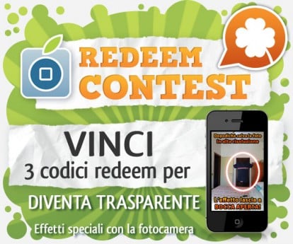 CONTEST: vinci 3 codici redeem per DIVENTA TRASPARENTE [VINCITORI]