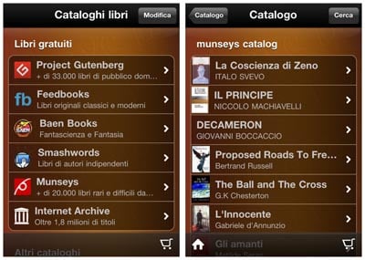 eBook Search: il motore di ricerca per gli ebook ottimizzato per iDevices!