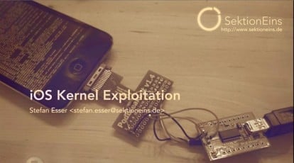 i0n1c pubblica la “iOS Kernel Exploitation Presentation”