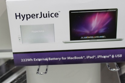 IFA2011: HyperJuice, la batteria esterna per MacBook