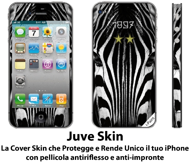 i-Paint presenta la Football Collection per iPhone 4: Milan, Inter, Juve,  Napoli, Roma, Lazio - iPhone Italia