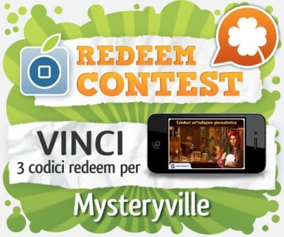 CONTEST: vinci 3 codici redeem per Mysteryville [VINCITORI]