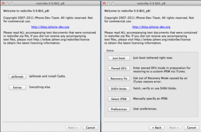 Il Dev Team rilascia Redsn0w 0.9.9b9b per il jailbreak tethered di iOS 5.0.1