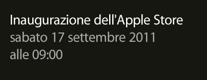 Ufficiale: l’Apple Store di Bologna apre alle 09:00 del 17 settembre