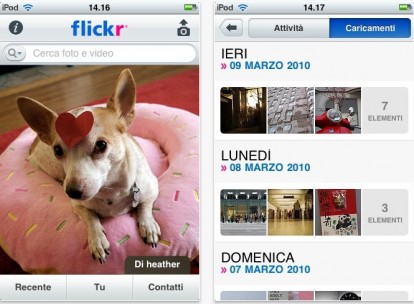 Flickr si aggiorna alla versione 1.4