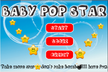 Baby Pop Star, un giochino gratuito dedicato ai più piccoli