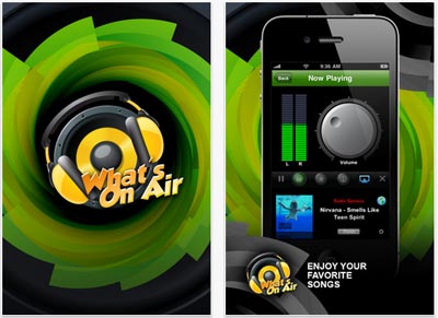 What’s on Air: lettore radio avanzato multifunzione per iphone!