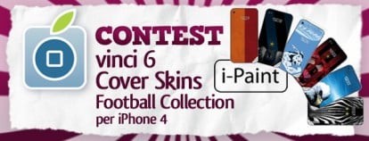 CONTEST “i-Paint”: vinci 6 Cover Skins “Football Collection” per iPhone 4 [VINCITORI]