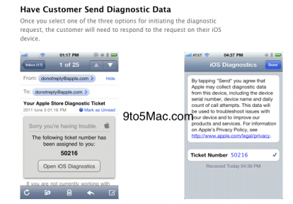 Servizio di diagnostica remota di iOS: ecco come funzionerà