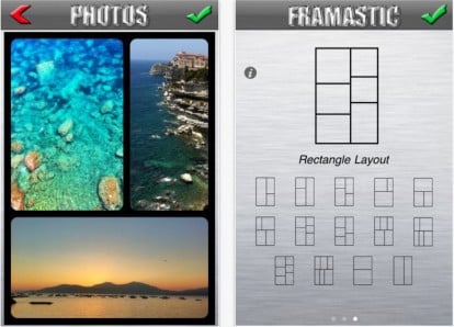 Framtastic, per creare bellissimi mosaici fotografici con pochi semplici tap