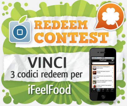 CONTEST: vinci 3 codici redeem per iFeelFood [VINCITORI]