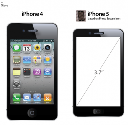 L’icona nel dettaglio: è questo l’iPhone 5?