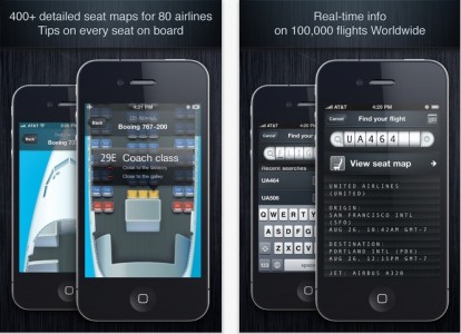 Jets –  Flight & Seat Advisor, un’app per trovare il posto migliore in aereo