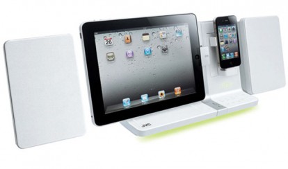 IFA2011: JVC presenta lo stereo per iPhone e iPad con doppio dock