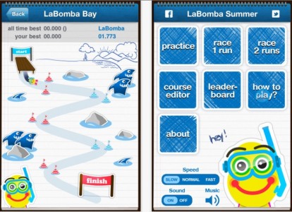 LaBomba Summer – a very challenging tilt game: un simpaticissimo ski game