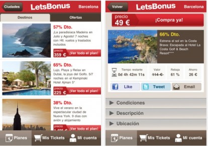 Da oggi le offerte di LetsBonus si leggono su iPhone