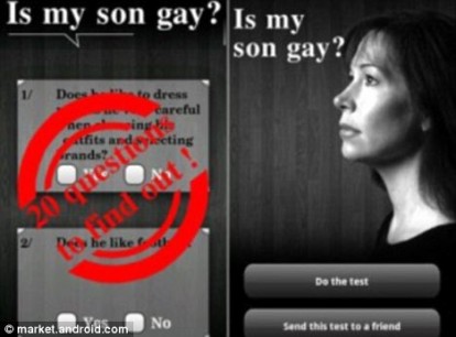 Mio figlio è Gay? Una controversa app Android